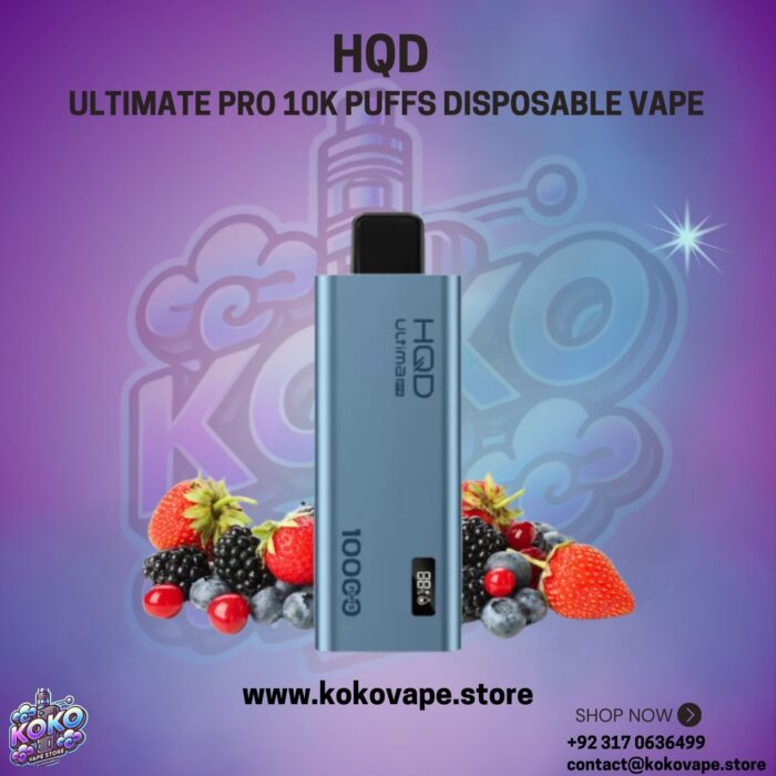 HQD Ultimate Pro 10k Puffs