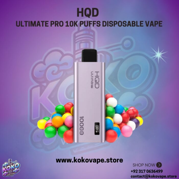 HQD Ultimate Pro 10k Puffs