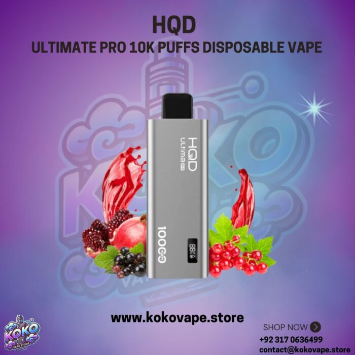 HQD Ultimate Pro 10k Puffs