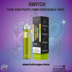 Switch Tank 2500 PUFFS 25MG Disposable vape mango guava smothe