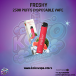 Freshy 2500 Puffs Disposable Vape lush ice
