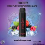 Freshy 7000 Puffs Disposable Vape mixed berry ice