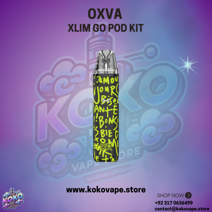 Oxva Xlim Go Pod Kit graffiti black