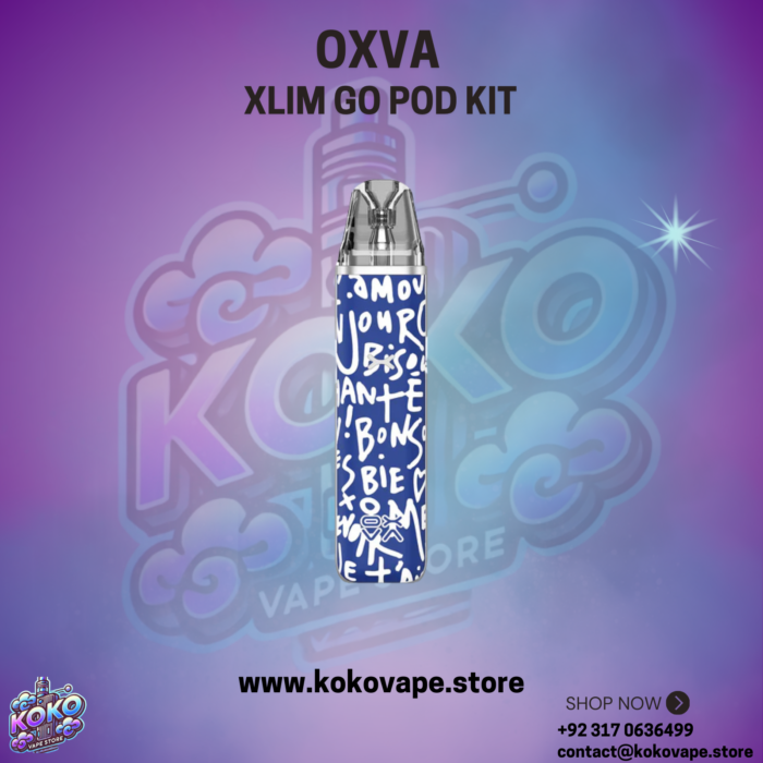 Oxva Xlim Go Pod Kit graffiti blue