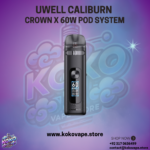 Uwell Caliburn Crown X 60w Pod System black