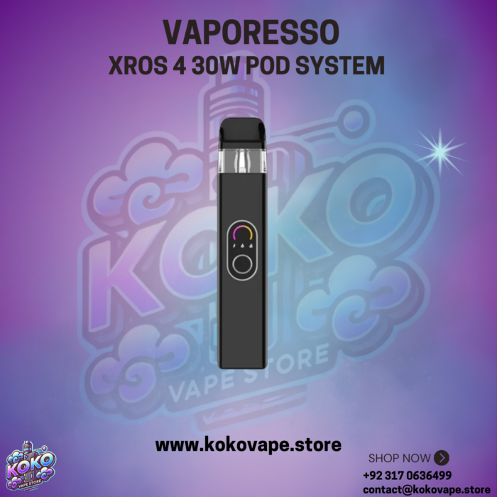 Vaporesso Xros 4 30W Pod System black