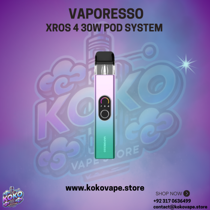 Vaporesso Xros 4 30W Pod System pink mint