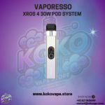 Vaporesso Xros 4 30W Pod System silver