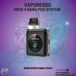Vaporesso Xros 4 Nano Pod System Graphite black