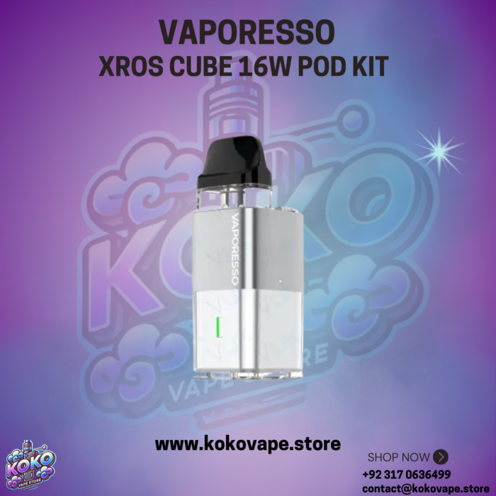 Vaporesso Xros Cube 16w POD Kit silver
