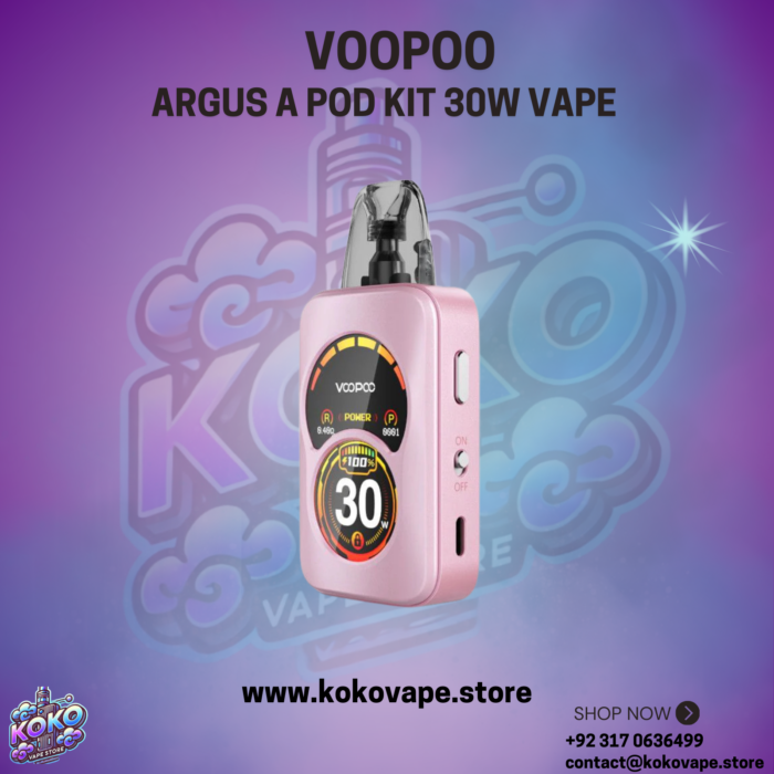 Voopoo Argus A Pod Kit 30W glow pink