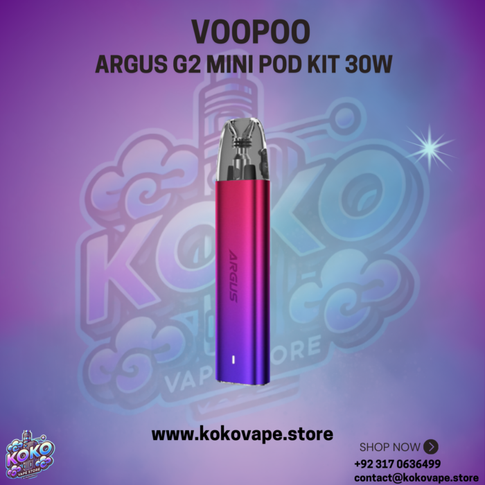 Voopoo Argus G2 Mini Pod Kit 30W violet red
