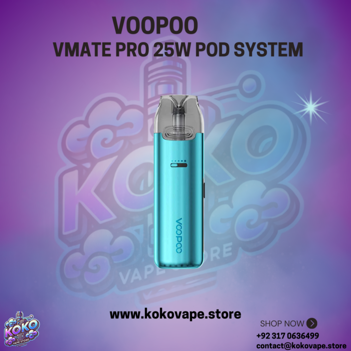 Voopoo Vmate Pro 25W Pod System mint blue